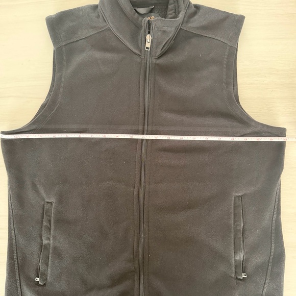 Quince Black Sweater-knit Fleece Vest XL - Picture 8 of 8